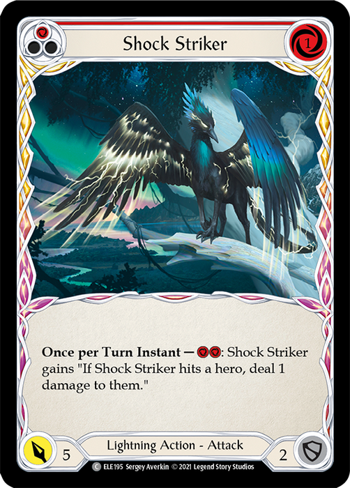 Shock Striker (Red) - 1st Edition