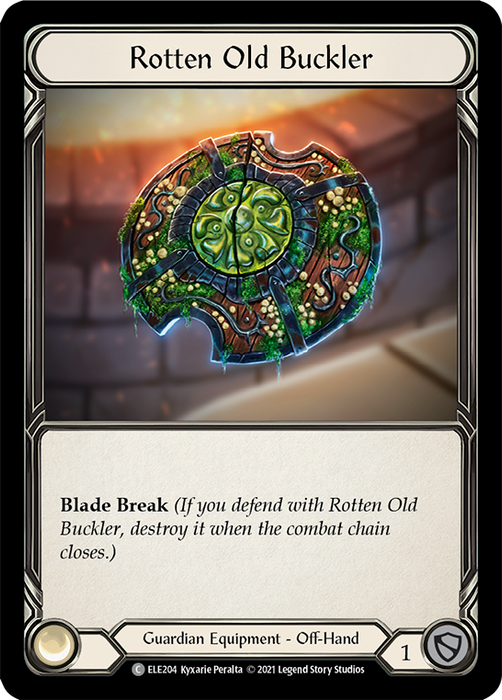 Rotten Old Buckler - Rainbow Foil - Unlimited Edition