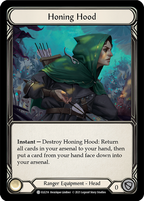 Honing Hood - Cold Foil - 1st Edition