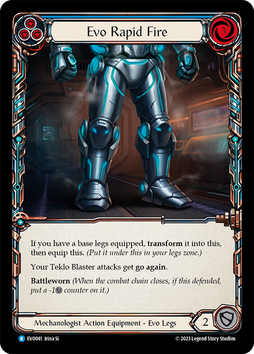 Evo Rapid Fire (Blue)