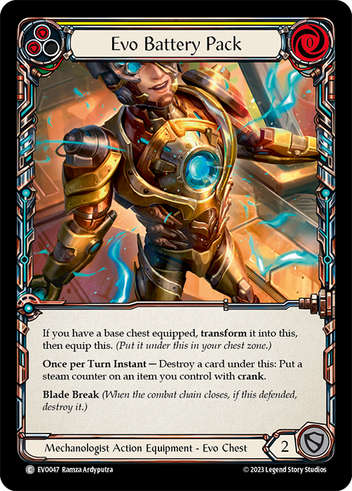 Evo Battery Pack (Yellow)