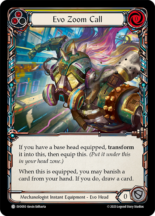 Evo Zoom Call (Yellow)