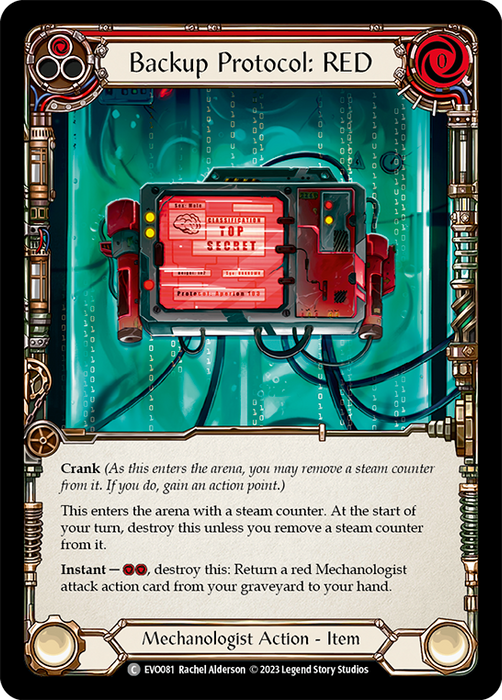 Backup Protocol: RED (Red)