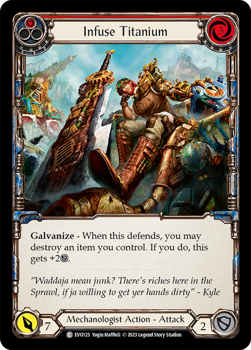 Infuse Titanium (Red)