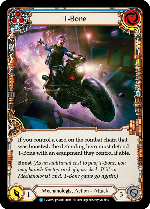 T-Bone (Blue) - 1st Edition