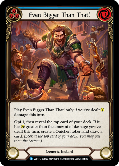 Even Bigger Than That! (Blue) - 1st Edition