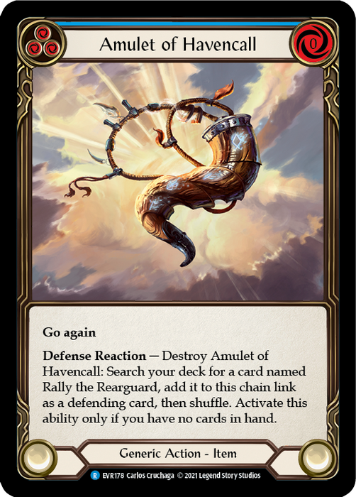 Amulet of Havencall (Blue) - 1st Edition