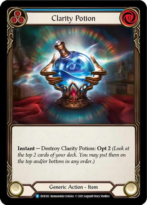 Clarity Potion (Blue) - 1st Edition