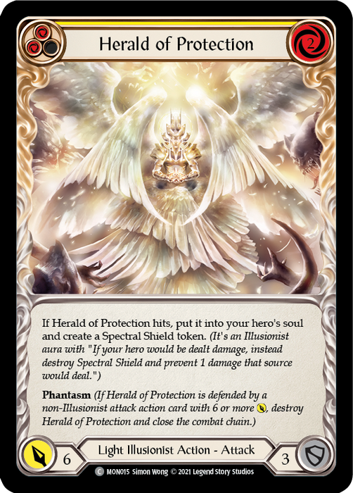 Herald of Protection (Yellow) - 1st Edition