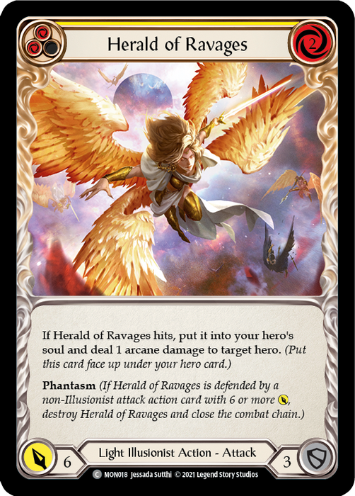 Herald of Ravages (Yellow) - Unlimited Edition