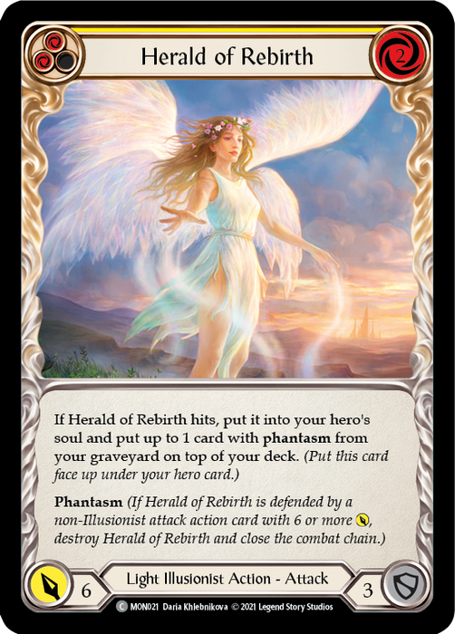Herald of Rebirth (Yellow) - Unlimited Edition