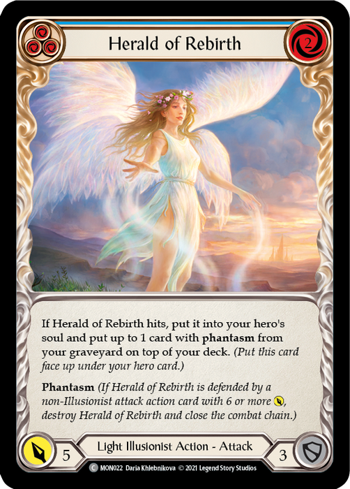 Herald of Rebirth (Blue) - Unlimited Edition