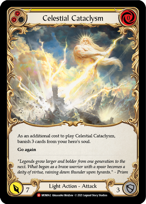 Celestial Cataclysm - Rainbow Foil - Unlimited Edition