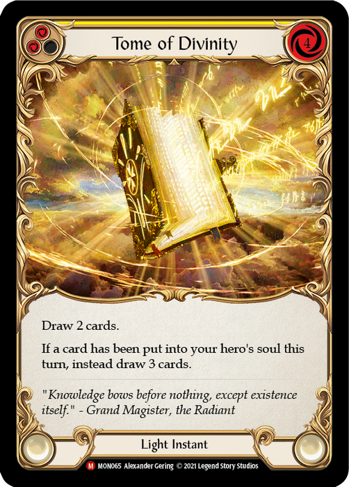 Tome of Divinity - Rainbow Foil - Unlimited Edition