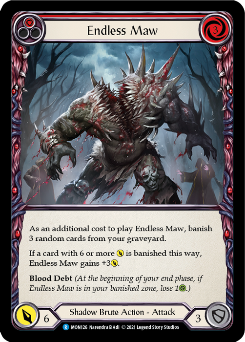 Endless Maw (Red) - 1st Edition