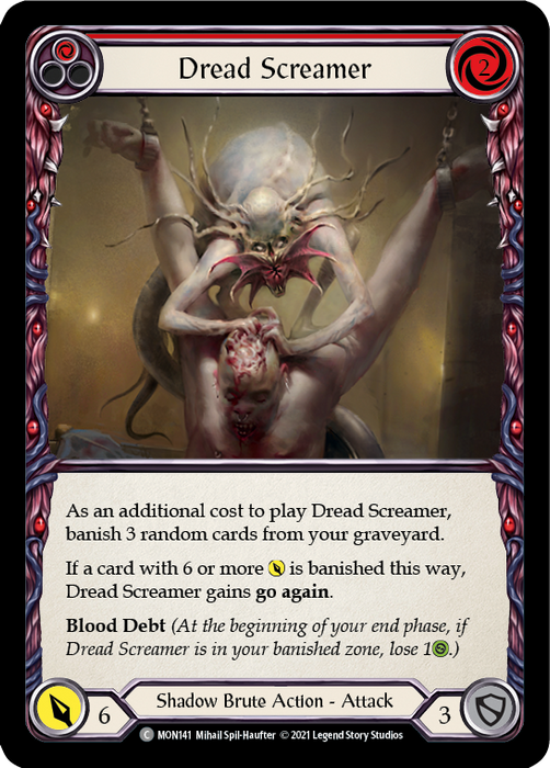 Dread Screamer (Red) - Unlimited Edition