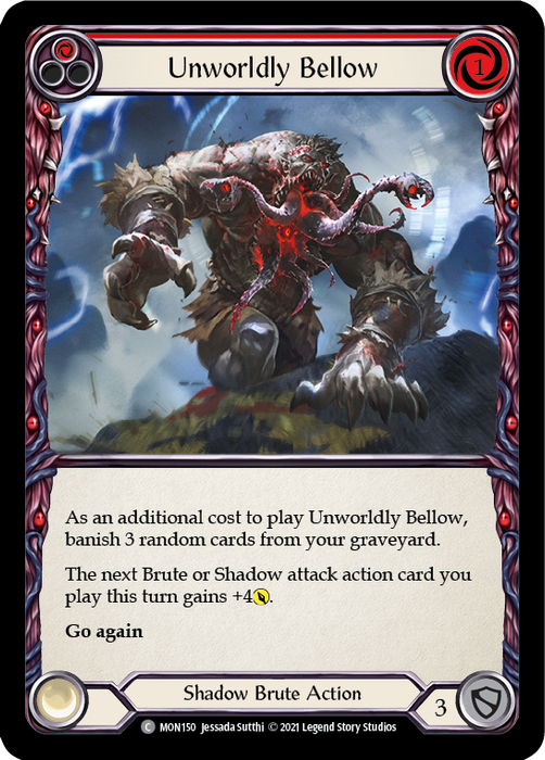Unworldly Bellow (Red) - Unlimited Edition