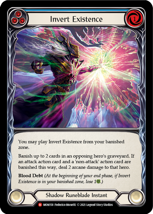 Invert Existence - Rainbow Foil - Unlimited Edition