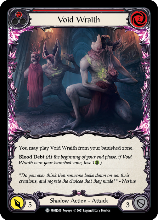 Void Wraith (Red) - Unlimited Edition
