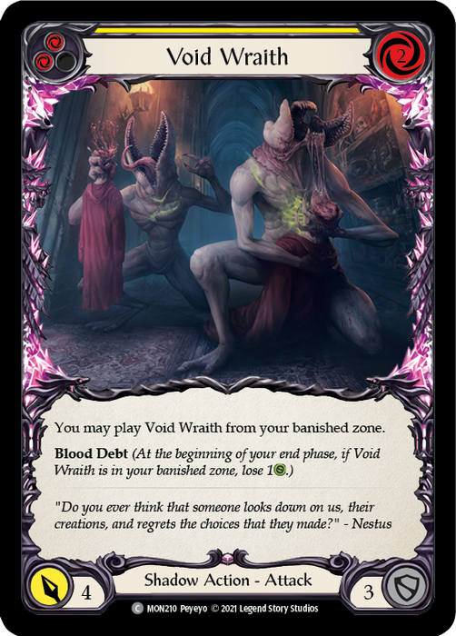Void Wraith (Yellow) - Unlimited Edition