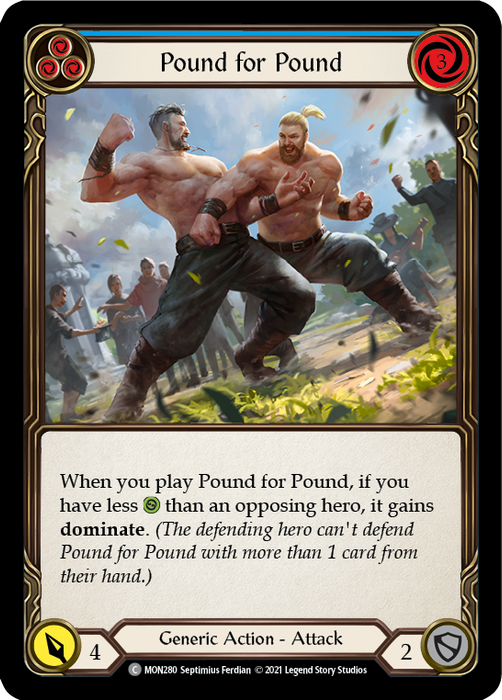 Pound for Pound (Blue) - Unlimited Edition