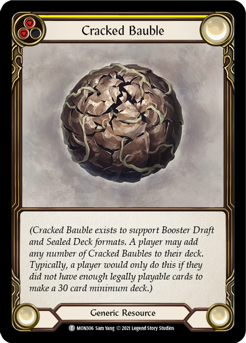 Cracked Bauble - Rainbow Foil - Unlimited Edition