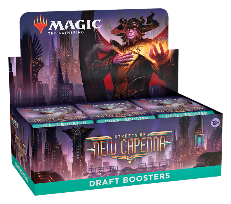 Streets of New Capenna Draft Booster Box- Available April 22, 2022