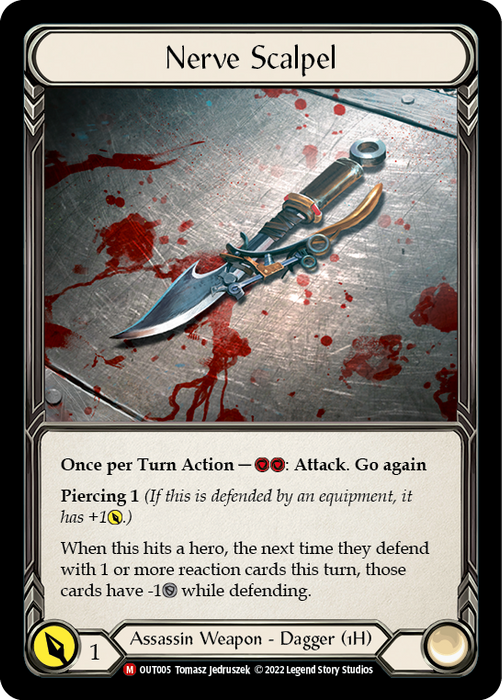 Nerve Scalpel - Cold Foil