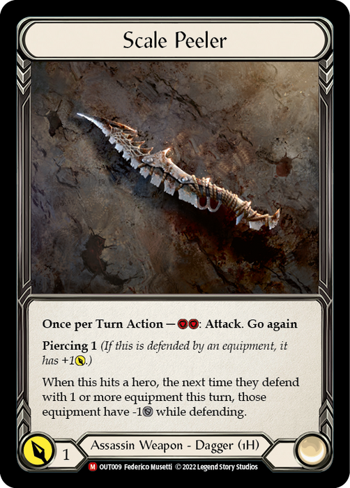 Scale Peeler - Rainbow Foil