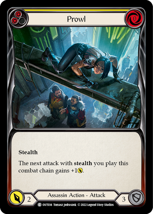 Prowl (Yellow) - Rainbow Foil