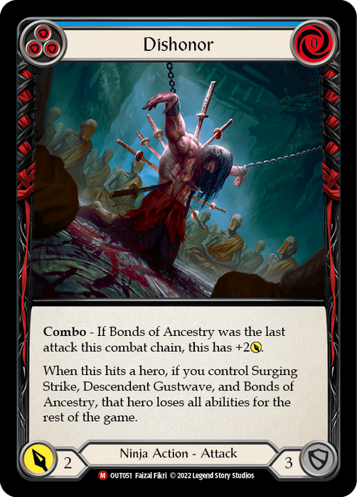 Dishonor - Rainbow Foil