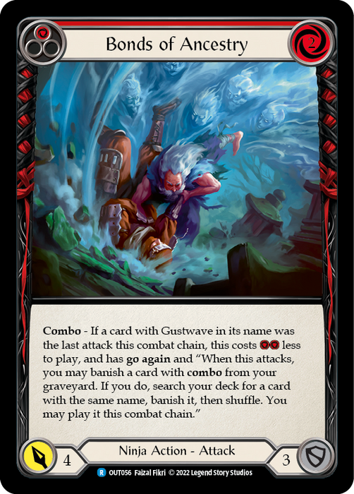 Bonds of Ancestry (Red) - Rainbow Foil