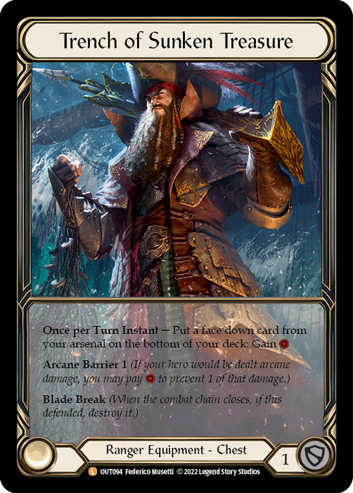 Trench of Sunken Treasure - Extended Art