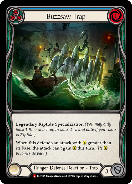 Buzzsaw Trap - Rainbow Foil