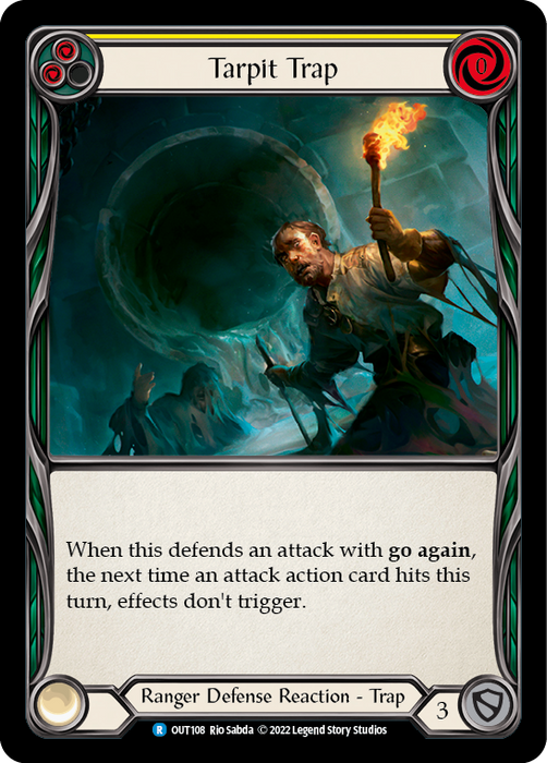 Tarpit Trap (Yellow) - Rainbow Foil