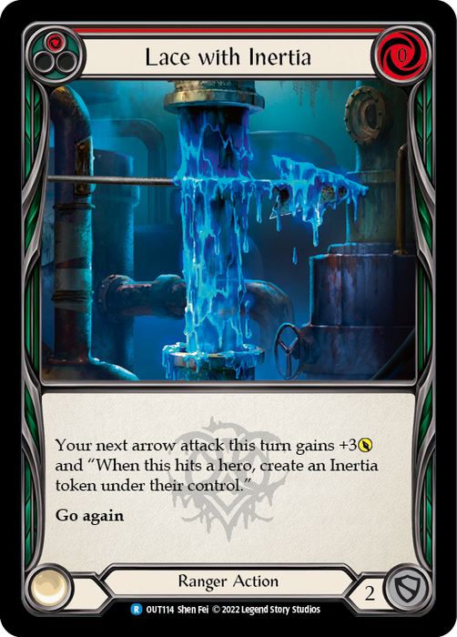 Lace with Inertia (Red)