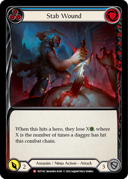 Stab Wound - Rainbow Foil