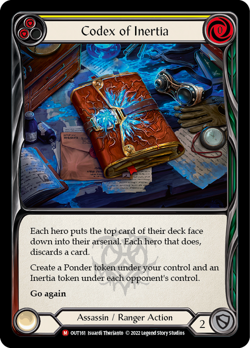 Codex of Inertia - Rainbow Foil