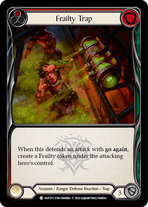 Frailty Trap (Red) - Rainbow Foil
