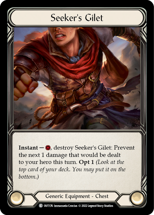 Seeker's Gilet - Cold Foil