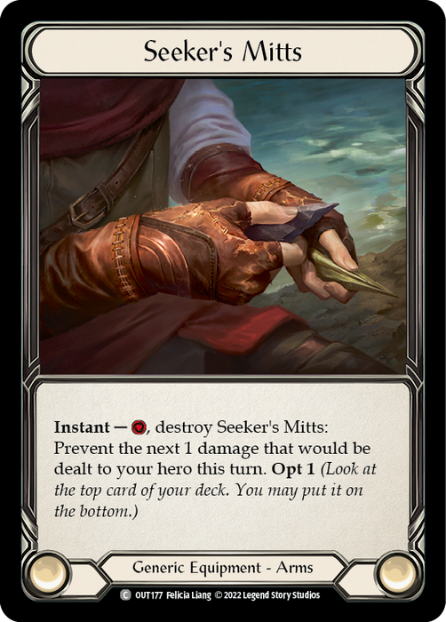 Seeker's Mitts - Cold Foil