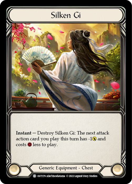 Silken Gi - Rainbow Foil