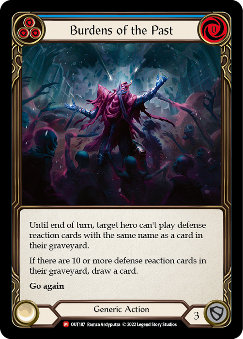 Burdens of the Past - Rainbow Foil