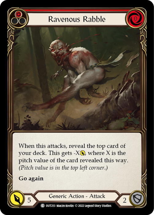 Ravenous Rabble (Red)