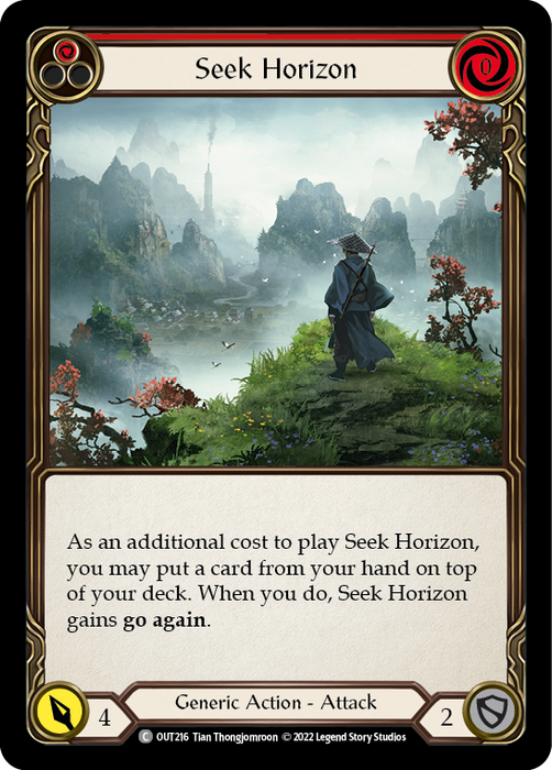 Seek Horizon (Red)