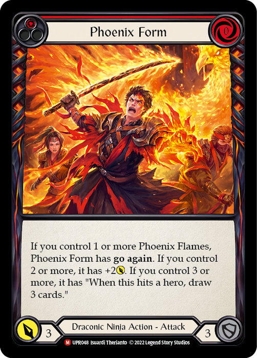 Phoenix Form - Rainbow Foil