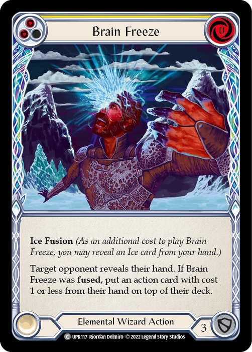 Brain Freeze (Yellow) - Rainbow Foil