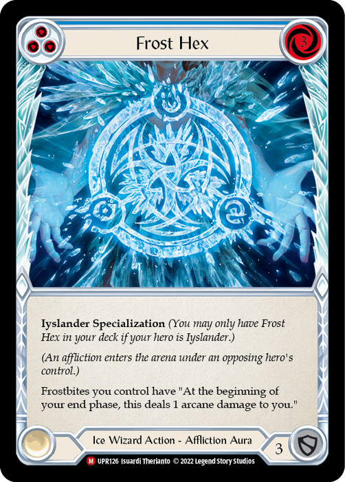 Frost Hex - Rainbow Foil