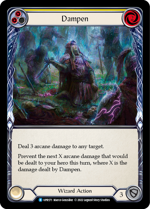 Dampen (Yellow) - Rainbow Foil