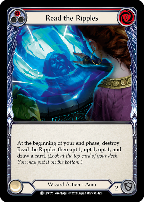Read the Ripples (Red) - Rainbow Foil